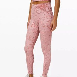 Lululemon Crushed Velvet Tights